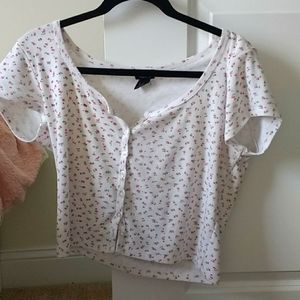 Flower short sleeve tee 💕